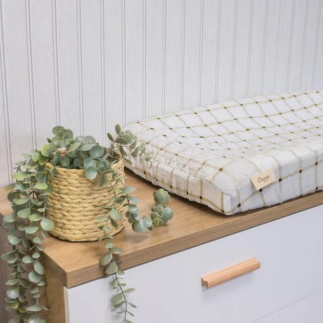 Avery Organic Changing Pad Cover (Checkered) - Changing Pads - 5