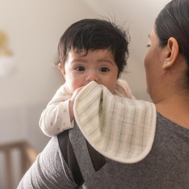 Avery 3-pc. Organic Cotton Newborn Burp Cloth Set (Bunny) - Burp Cloths - 6