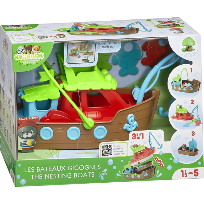 Timber Tots: The Nesting Boats