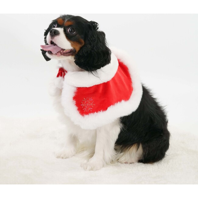 SNOWFLAKE CHRISTMAS CAPE