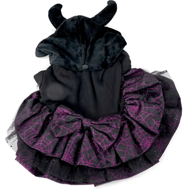 DEVIL HORN HAT GLITTER DRESS