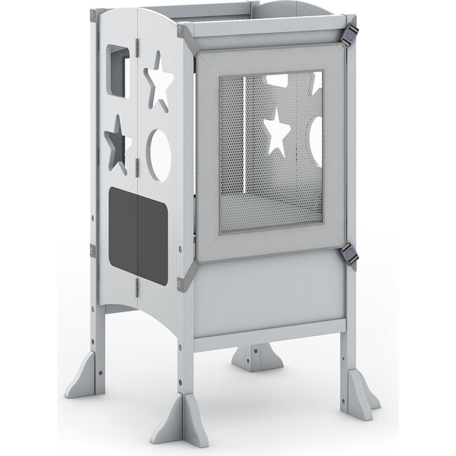 Classic Kitchen Helper Stool, Gray