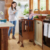 Contemporary Kitchen Helper Stool, Walnut - Kitchen Helper - 2
