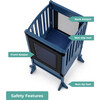 Contemporary Kitchen Helper Stool, Royal Navy - Kitchen Helper - 3 - thumbnail