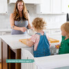Contemporary Double Kitchen Helper, White - Kitchen Helper - 3 - thumbnail