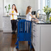 Contemporary Kitchen Helper Stool, Royal Navy - Kitchen Helper - 7 - thumbnail
