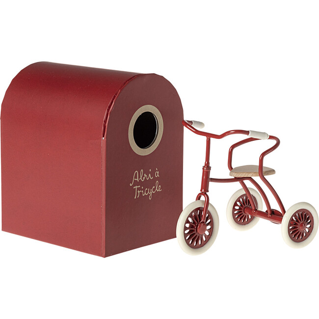 Abri a tricycle, Mouse - Red