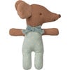 Sleepy wakey baby mouse in matchbox - Blue - Dolls - 3 - thumbnail