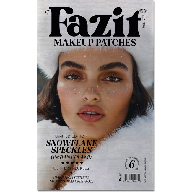 Snowflake Glitter Makeup Speckles