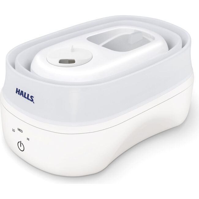 HALLS® Collapsible Cool Mist Humidifier, 3.5L/1 Gallon, White