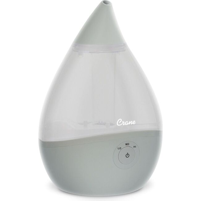 Droplet Cool-Mist Humidifier with Vapor Tray, 0.5. Gal. - Blue & White