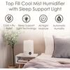 Top Fill Cool Mist Humidifier – 1.2 Gallon with Sleep Support Light & Essential Oil Tray - Humidifiers - 4