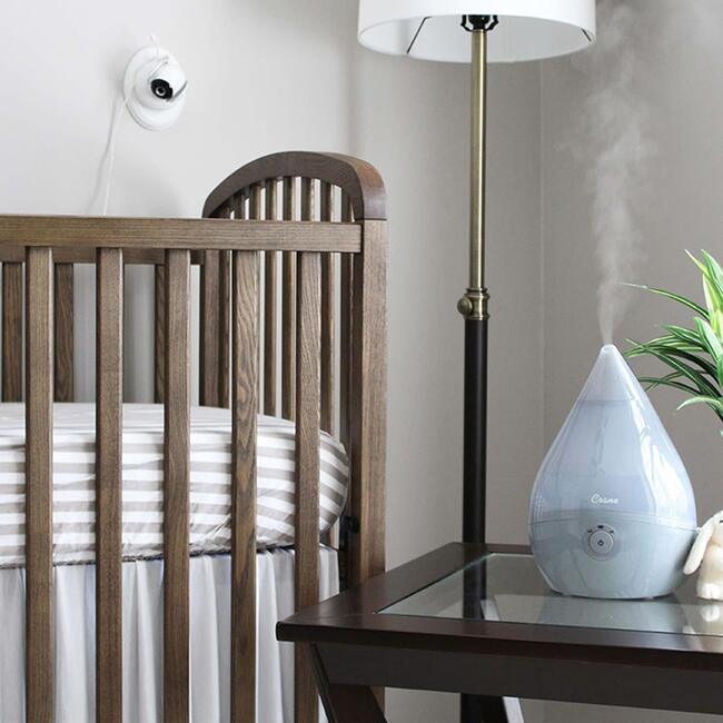 Droplet Cool-Mist Humidifier with Vapor Tray, 0.5. Gal. - Slate - Humidifiers - 6