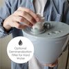 Drop Cool-Mist Humidifier, 1 Gal. - Grey - Humidifiers - 5