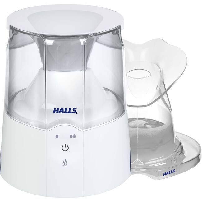 HALLS® 2-in-1 0.5 Gal. Warm Mist Humidifier & Steam Inhaler