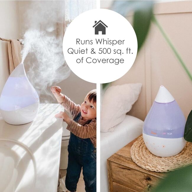 Drop 2.0 , 4-in-1 Cool-Mist Humidifier with Aroma Tray & Sound Machine - White - Humidifiers - 5