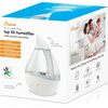 Drop 2.0 , 4-in-1 Cool-Mist Humidifier with Aroma Tray & Sound Machine - Clear & White - Humidifiers - 7