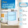 Crane Warm Mist Humidifier, 0.5 Gallon Tank, Steam Treatment with Vapor Pad Tray, Auto Shut-Off, Filter-Free, Quiet for Bedroom & Home - Humidifiers - 4 - thumbnail