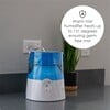 Crane Warm Mist Humidifier, 0.5 Gallon, Pure Mist, Air Humidifier for Home Bedroom and Office, Blue & White - Humidifiers - 4 - thumbnail