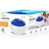 Crane Pure Steam Vaporizer, 1.0 Gallon, Filter Free, Whisper Quiet, Pure Mist, Dishwasher Safe Tank, for Home Bedroom and Office - Humidifiers - 5 - thumbnail