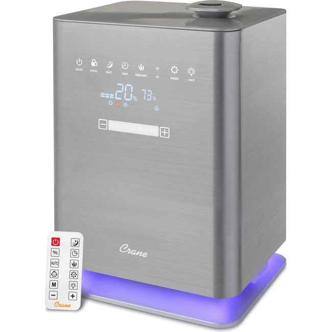 1.2 Gal. Warm & Cool Mist Top Fill Humidifier for Medium to Large Rooms