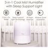 3-in-1 Compact Humidifier for Baby Nursery | 0.5 Gallon with Sleep Support Light & Aroma Diffuser - Humidifiers - 4 - thumbnail