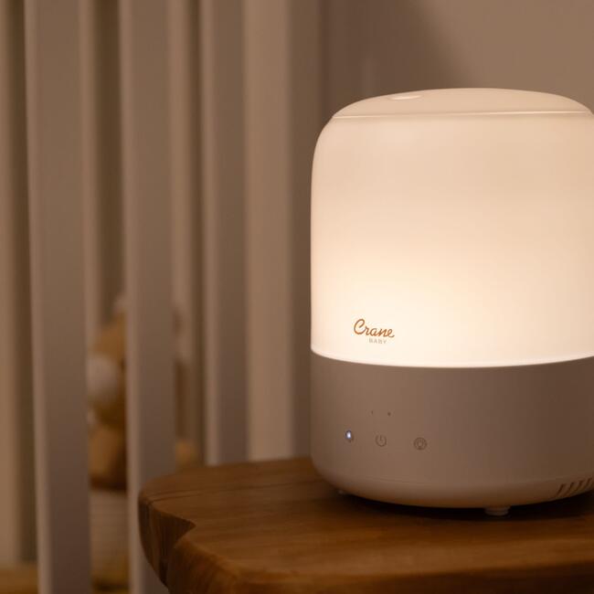 3-in-1 Compact Humidifier for Baby Nursery | 0.5 Gallon with Sleep Support Light & Aroma Diffuser - Humidifiers - 5