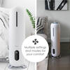 2 Gal. Ultrasonic Cool Mist Tower Humidifier with Germicidal UV-A Light - Humidifiers - 4 - thumbnail