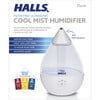 Crane x HALLS® Droplet Cool Mist Humidifier, 0.5 GAL, Clear/White - Humidifiers - 5 - thumbnail