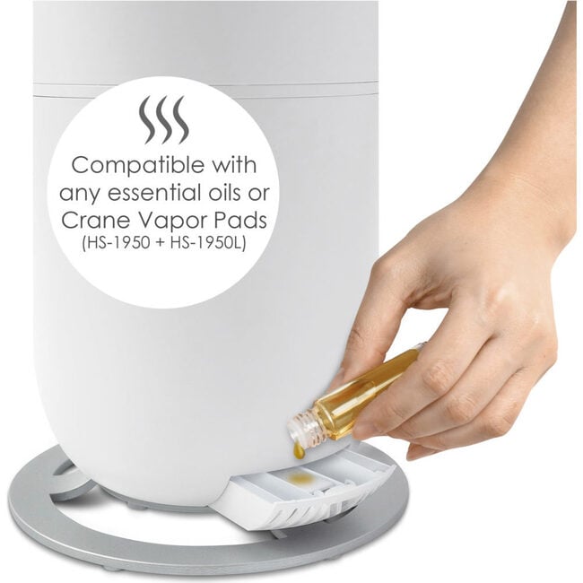 2 Gal. Ultrasonic Cool Mist Tower Humidifier with Germicidal UV-A Light - Humidifiers - 6