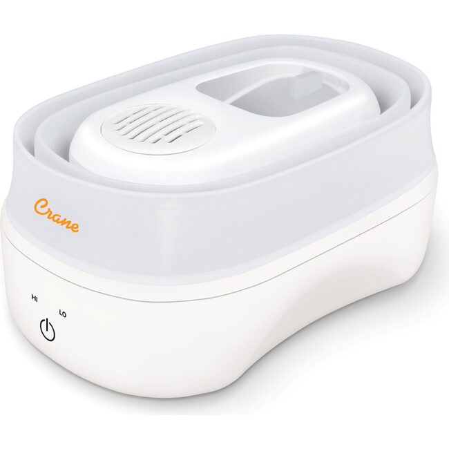 1 Gal. Warm Mist Collapsible Humidifier, White, Top Fill, for Medium Rooms Up to 500 sq. ft.