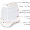 1 Gal. Warm Mist Collapsible Humidifier, White, Top Fill, for Medium Rooms Up to 500 sq. ft. - Humidifiers - 3 - thumbnail