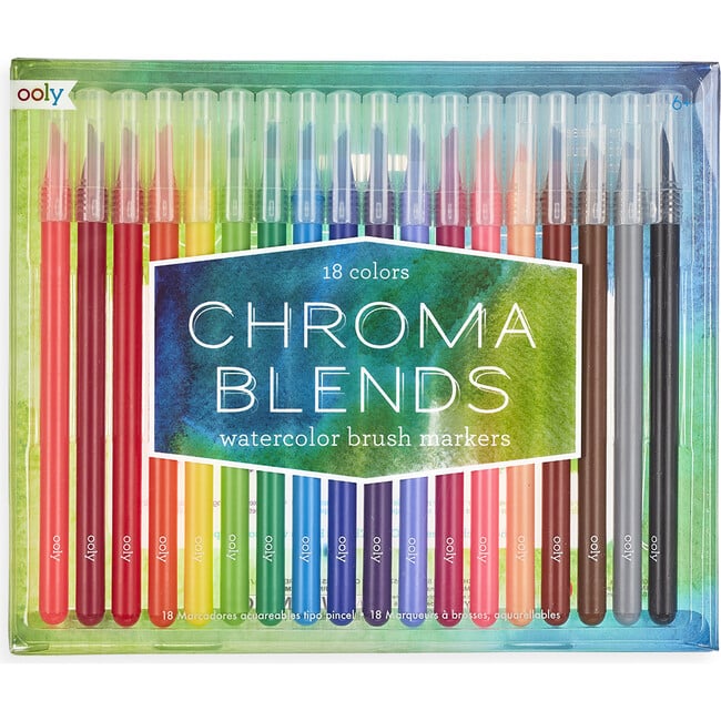 Chroma Blends Watercolor Brush Markers