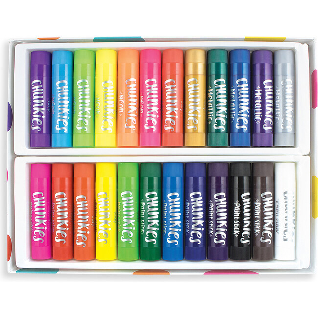 Chunkies Paint Sticks Variety, 24 Pack - Painting - 2