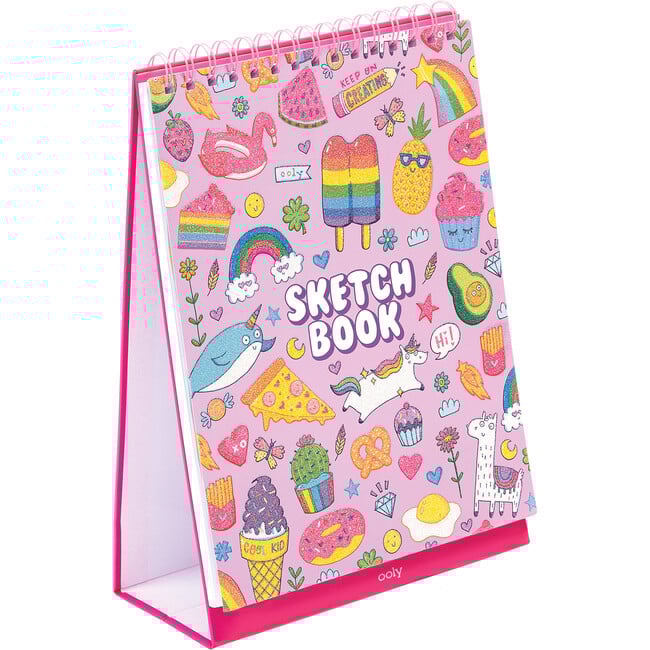 Sketch & Show Standing Sketchbook, Cute Doodle World