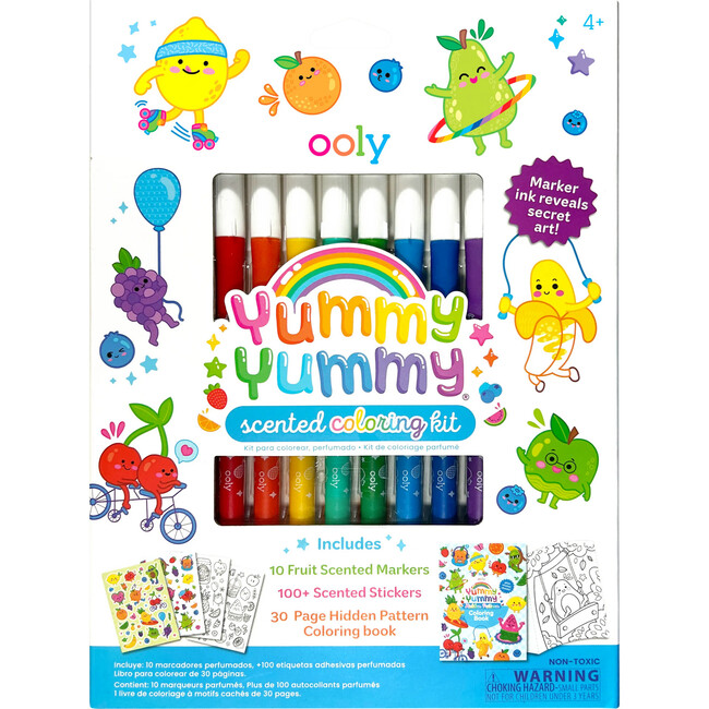 Yummy Yummy: Scented Coloring Kit