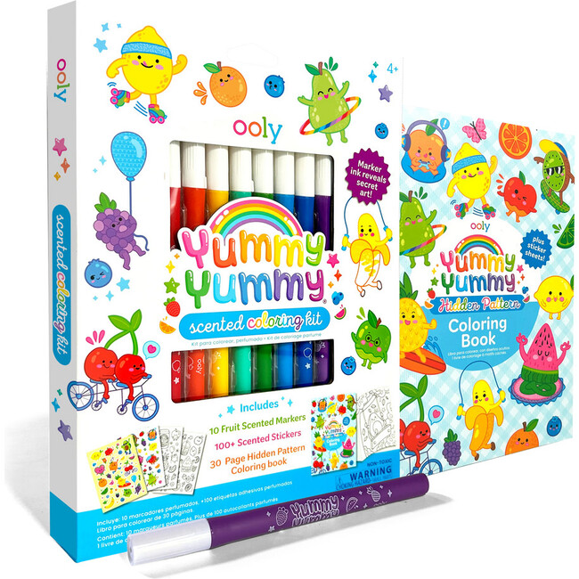 Yummy Yummy: Scented Coloring Kit