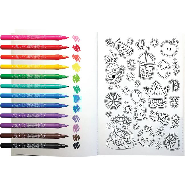 Yummy Yummy: Scented Coloring Kit - Arts & Crafts - 4