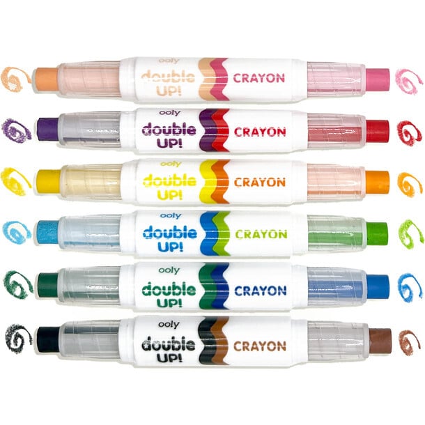 Double Up Double Ended Crayons, Multi
