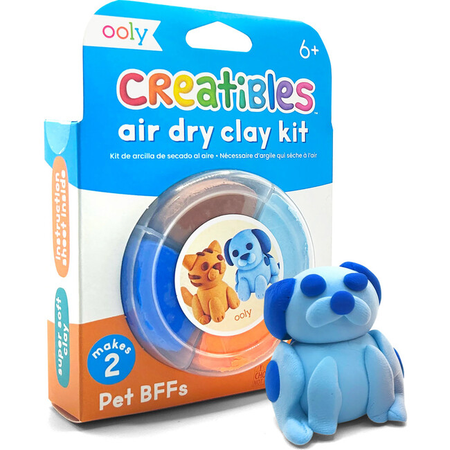 Creatibles Air Dry Clay Pet BFF, Multi