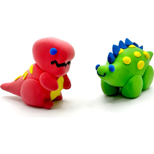 Creatibles Air Dry Clay Dino BFF, Multi