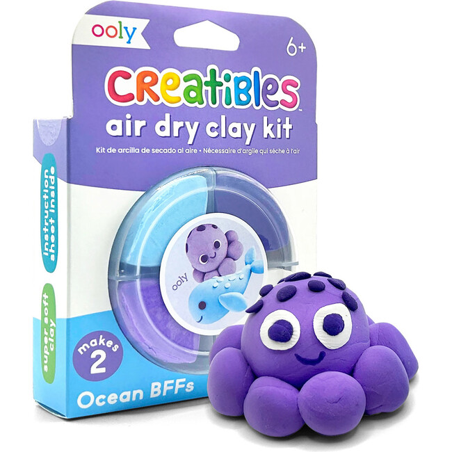 Creatibles Air Dry Clay Ocean BFF, Multi