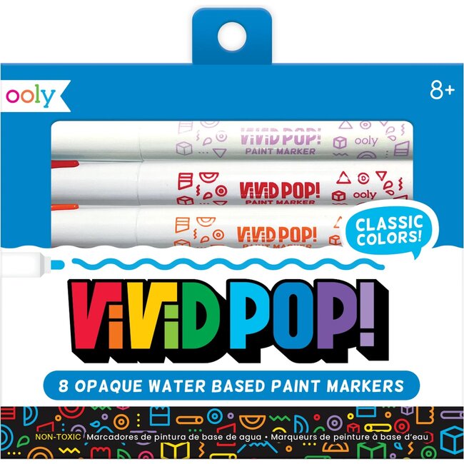 Vivid Pop! Water Based Paint Markers