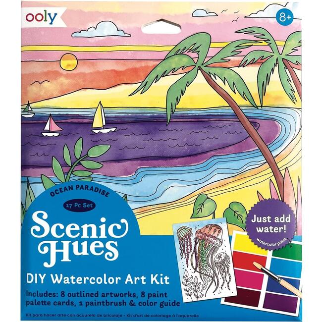 Scenic Hues Art Kit Ocean Paradise