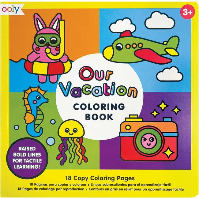 Our Vacation Copy Coloring Book