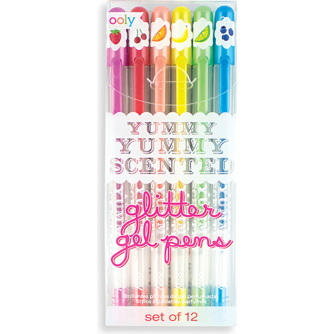 Yummy Yummy Scented Glitter Gel Pens - Art Supplies - 1