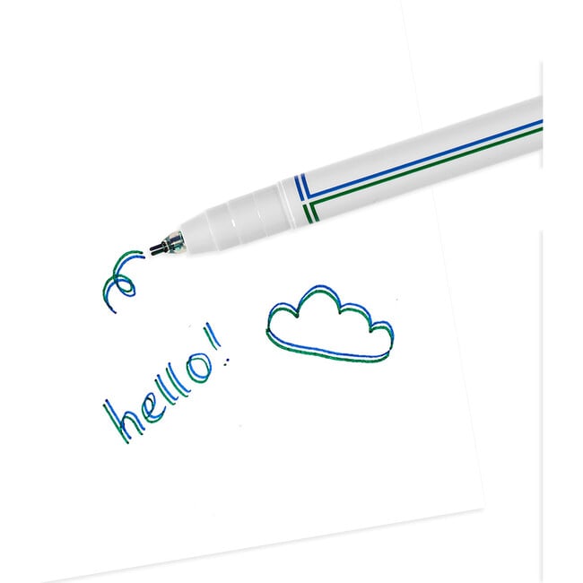 Seeing Double Fine Felt Double Tip Markers