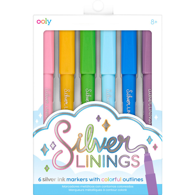 Silver Linings Outline Markers