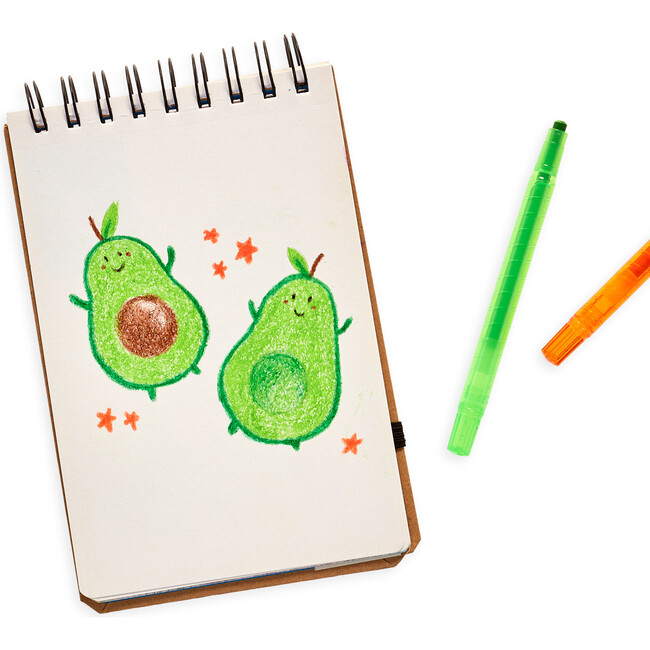 Yummy Yummy Scented Twist-Up Crayons, Set of 10 - Coloring - 3