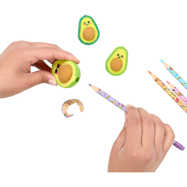 Avocado Love Erasers & Sharpener